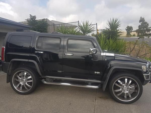 Black cars draw the heat, so dark window tinting is essential in our Queensland summers